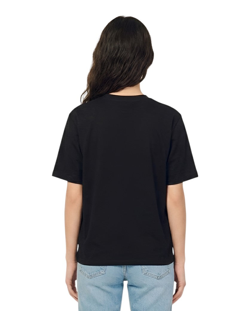 AMI Paris Ami De Coeur White Heart T-Shirt Black