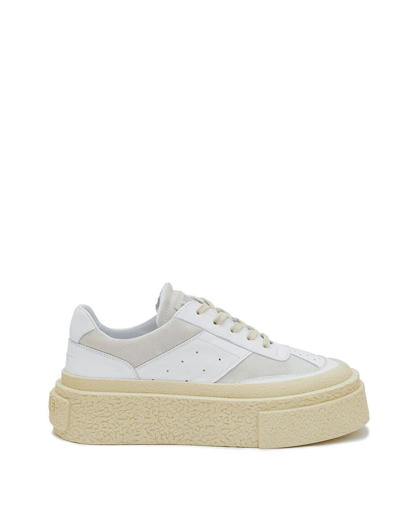 MM6 Maison Margiela Platform Sneaker White