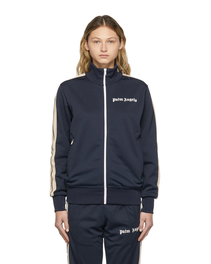Palm Angels Classic Track Jacket Navy Blue