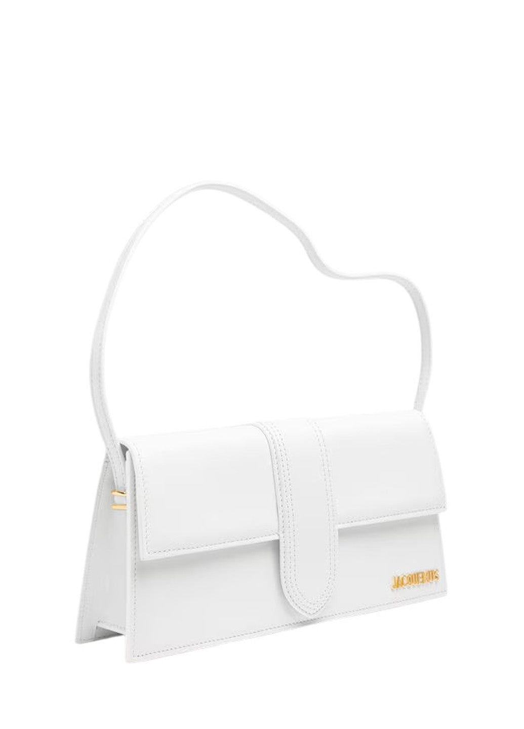 Jacquemus Le Bambino long flap bag White