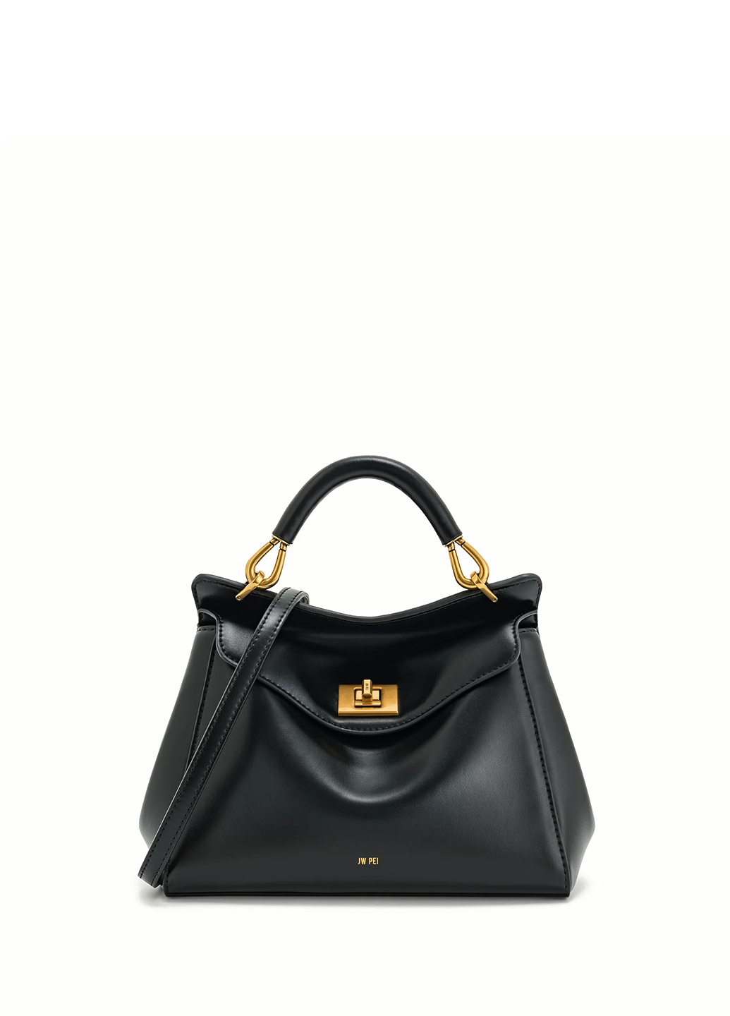 JW PEI Lucia Classic Top Handbag Black