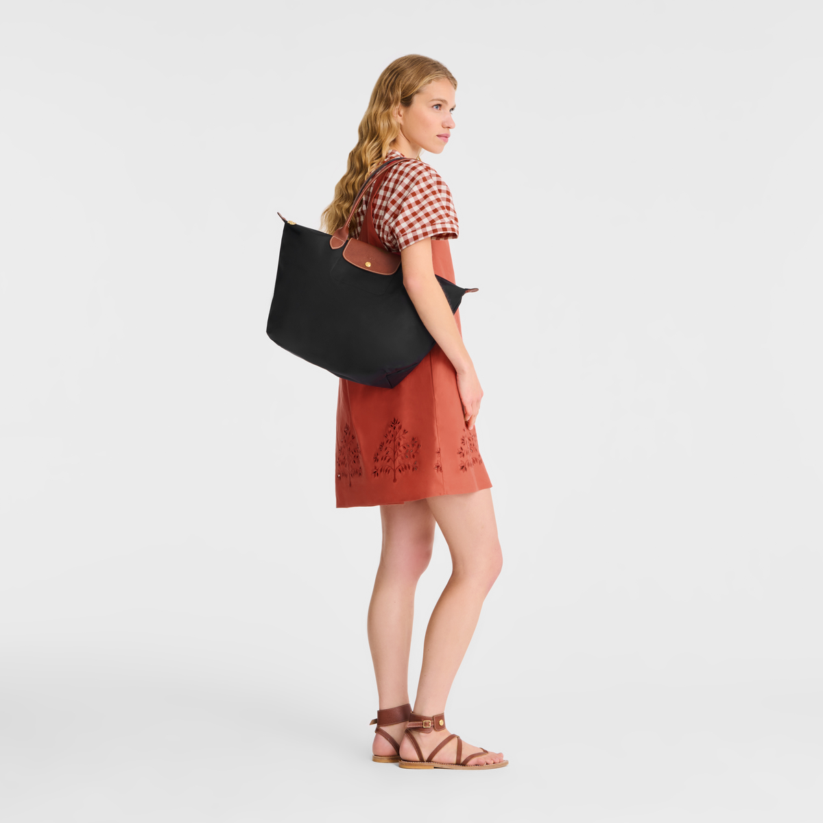 Longchamp Le Pliage Original L Tote Bag Black