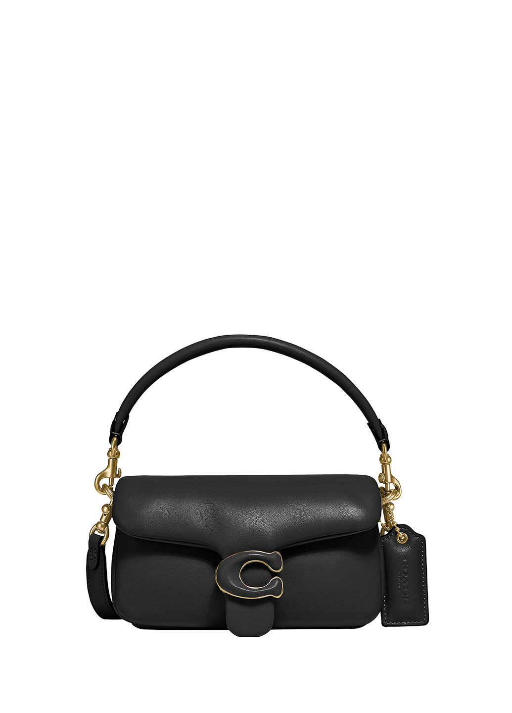 Coach Pillow Tabby Shoulder Bag 18 Black