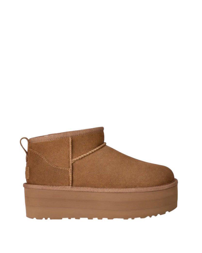 UGG Classic Ultra Mini Platform Chestnut — SSTORIES