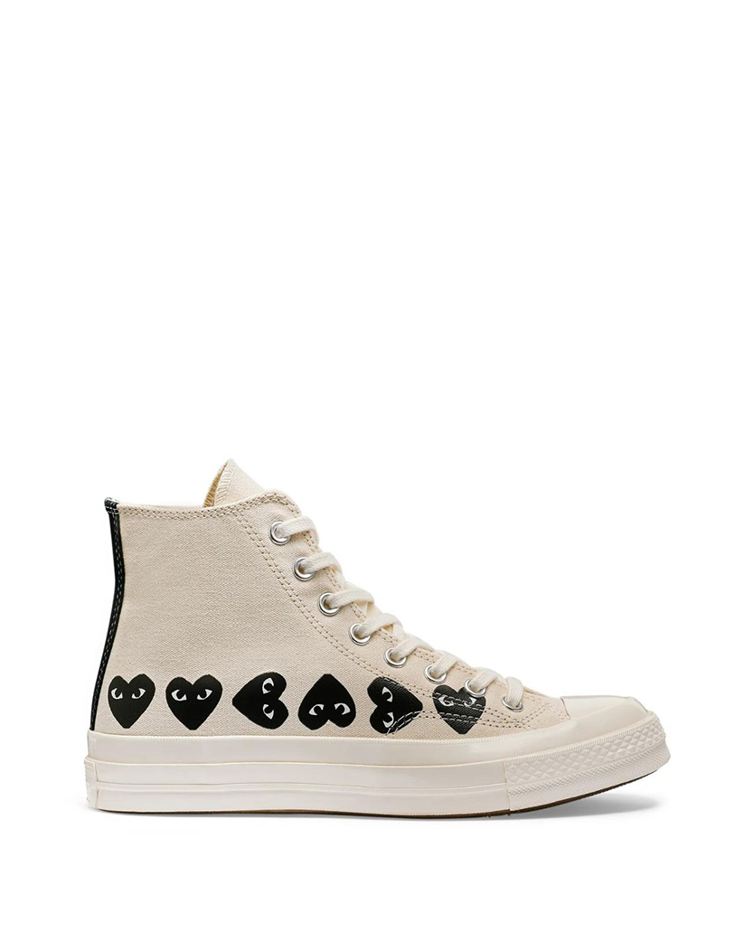 Heart white converse online