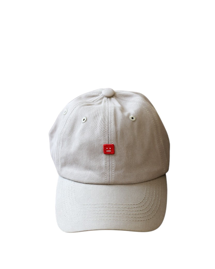 Acne Studios Micro Face Patch Cap Grey