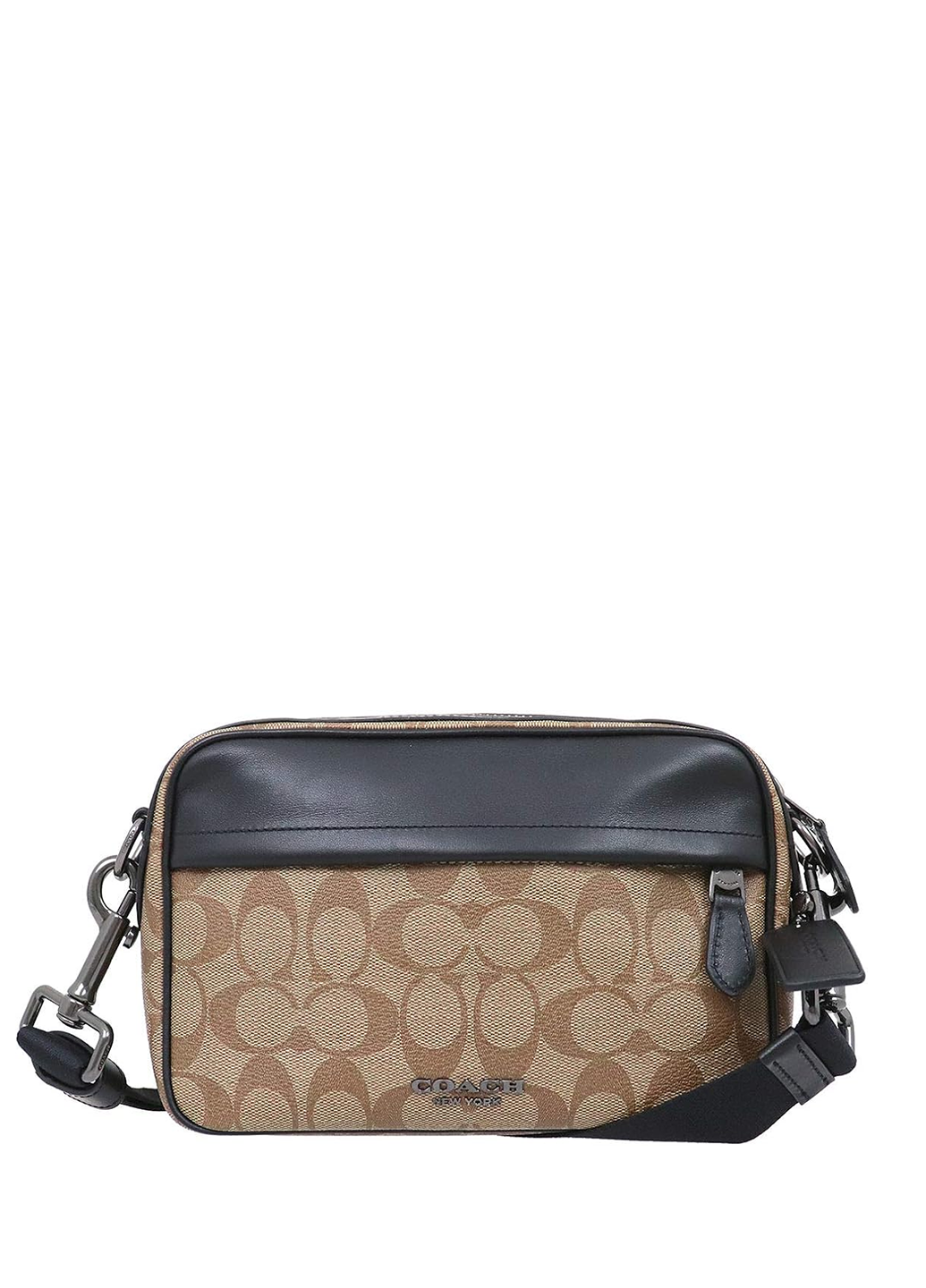 Coach Graham Crossbody Bag In Signature Canvas Tan