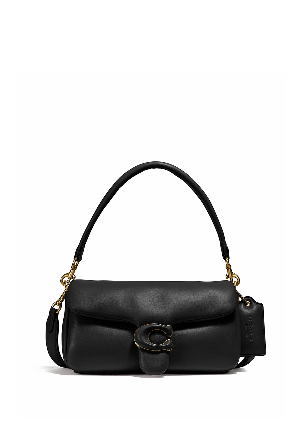 Coach Pillow Tabby Shoulder Bag 26 Black