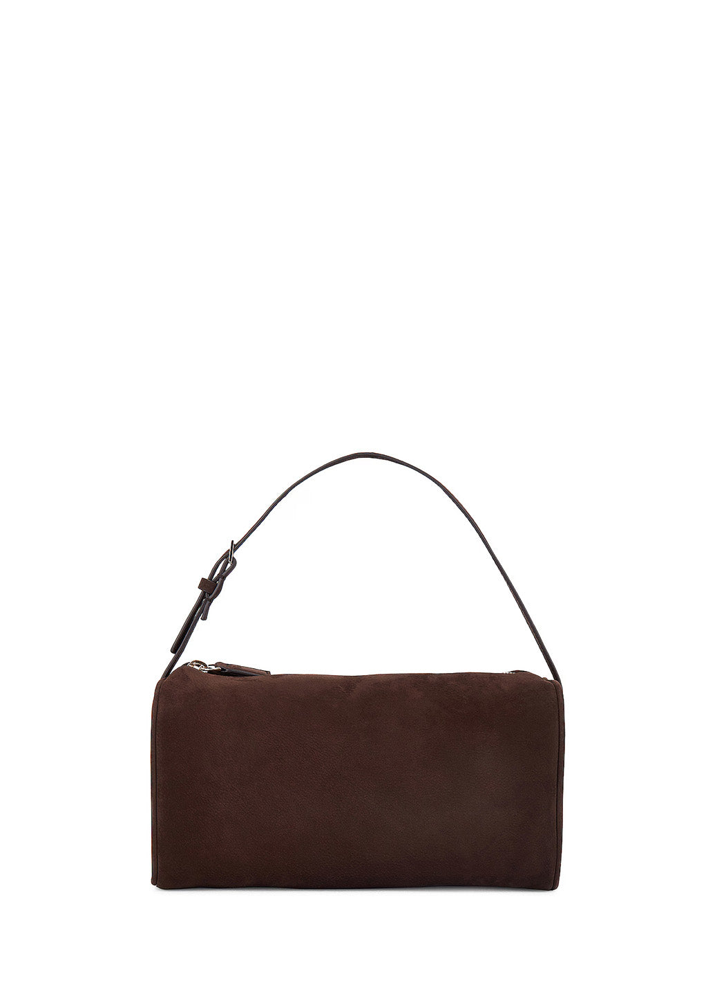 The Row 90's Bag in Leather Dark Mocha