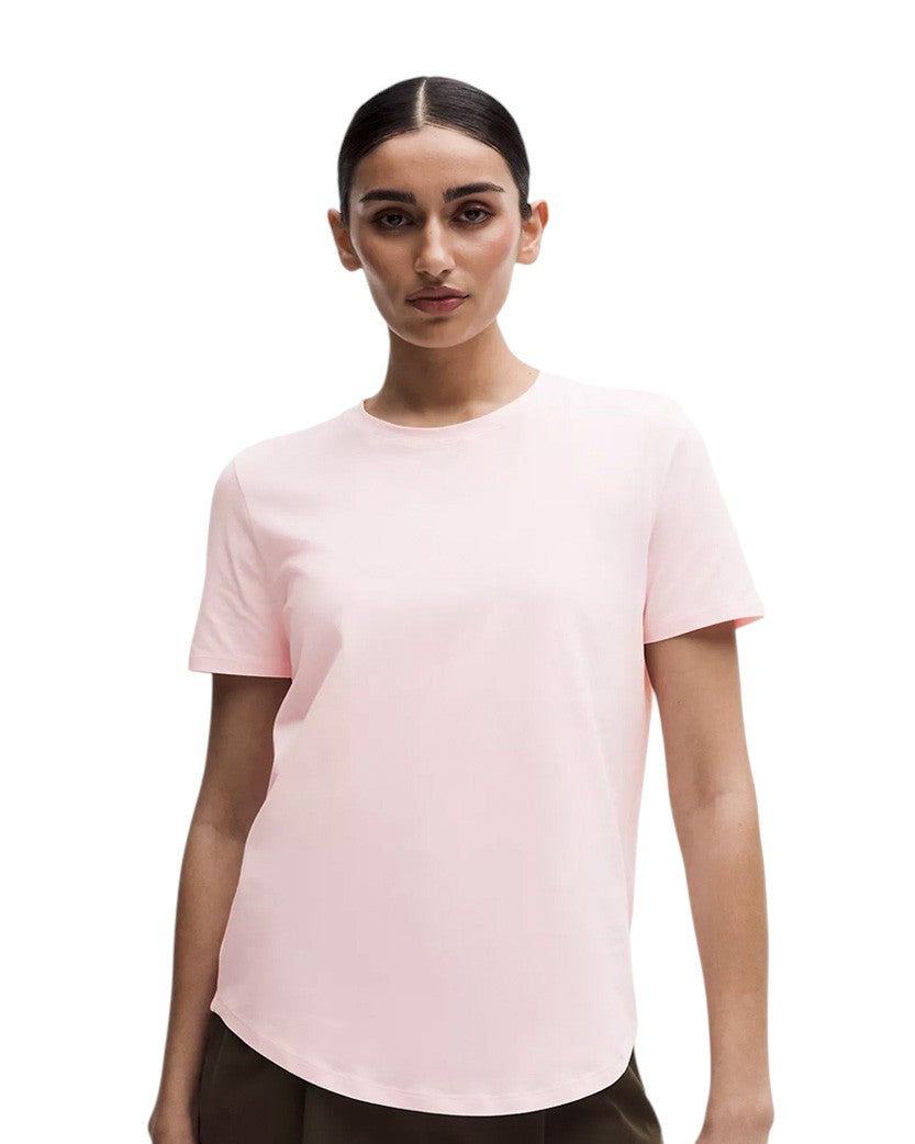 Lululemon Love Crewneck T-Shirt Pink Pearl