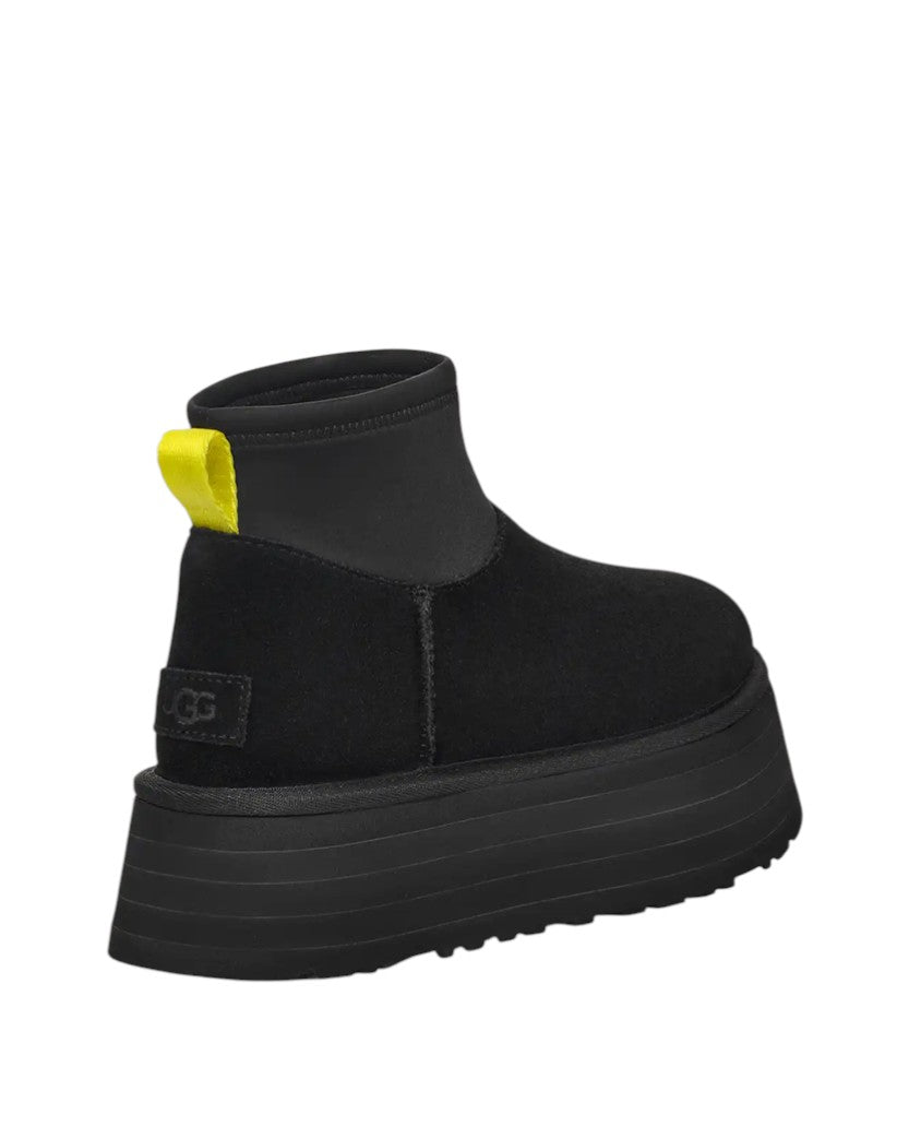 靴 UGG CLASSIC MINI DIPPER Черевики UGG Classic Mini Dipper Boot Black | SSTORIES