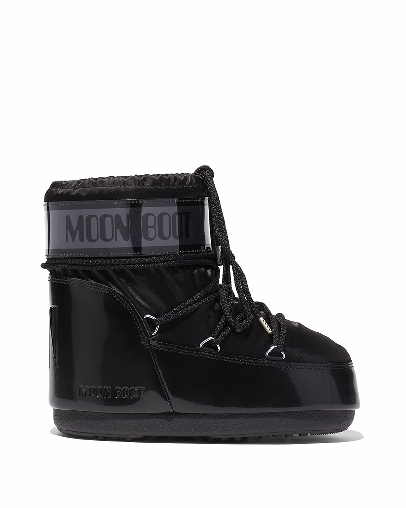 Moon Boot Icon Low Glance Black