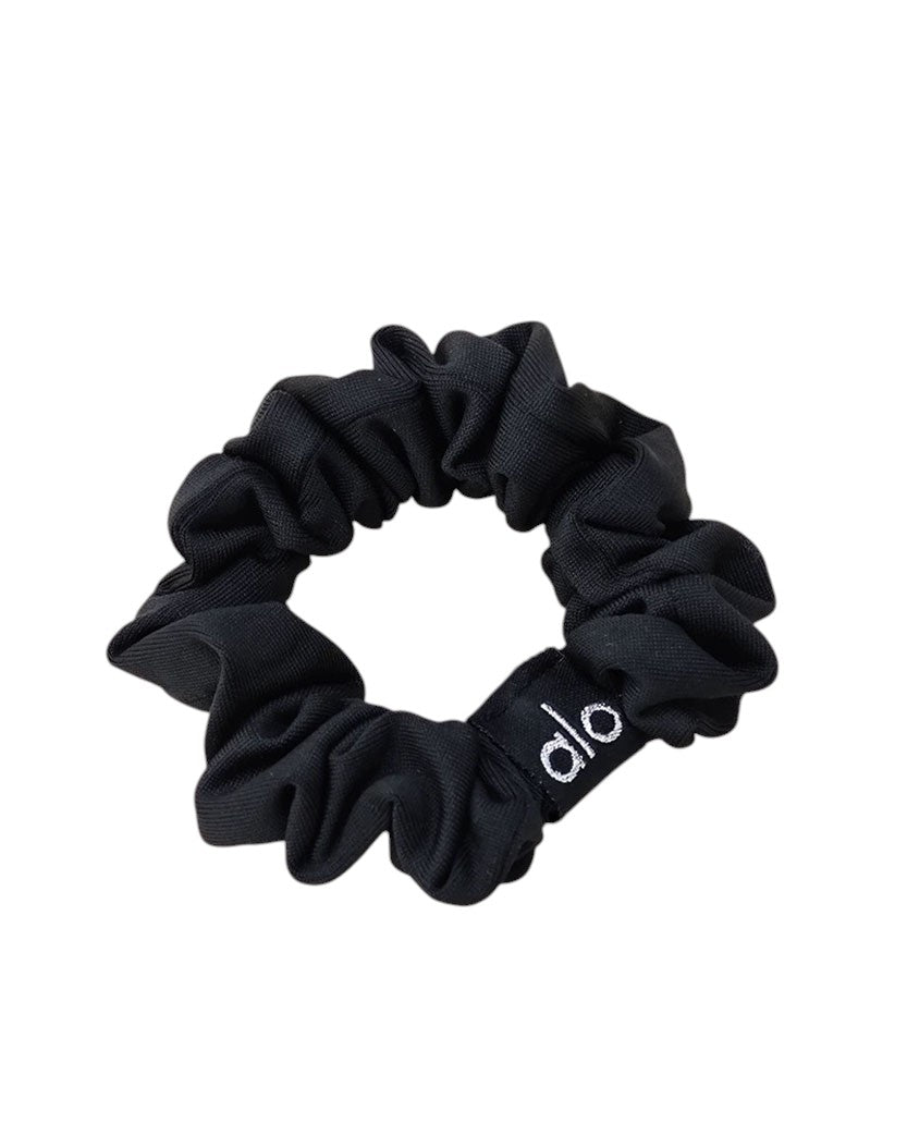 Alo Yoga Fresh Mini Scrunchie Black