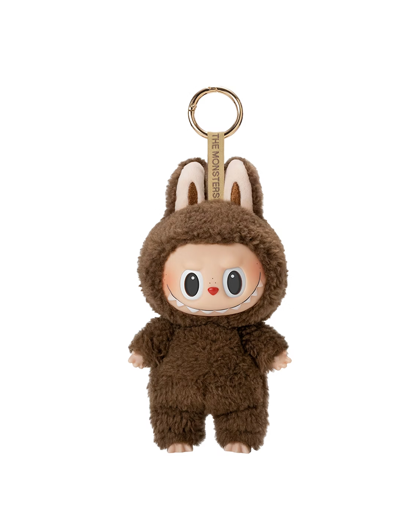 Pop Mart Labubu The Monsters Exciting Macaron Vinyl Plush Chestnut Cocoa