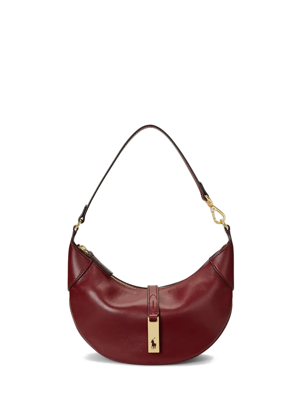 Polo Ralph Lauren Polo ID Mini Shoulder Bag Burgundy