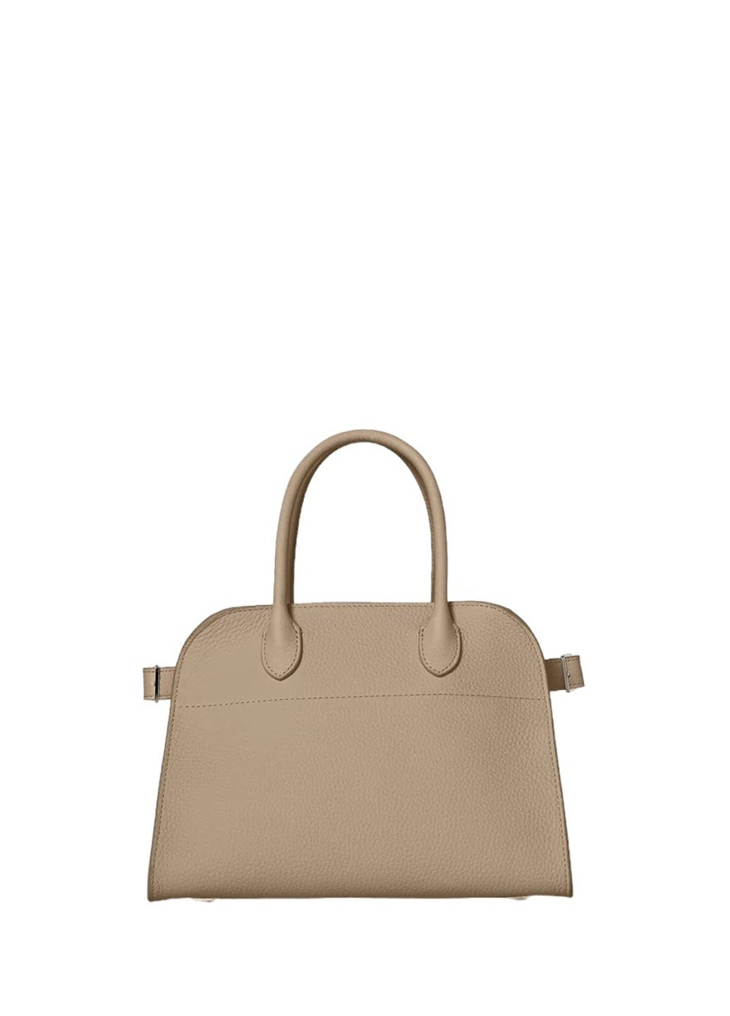 The Row Soft Margaux 10 Bag in Leather Light Camel