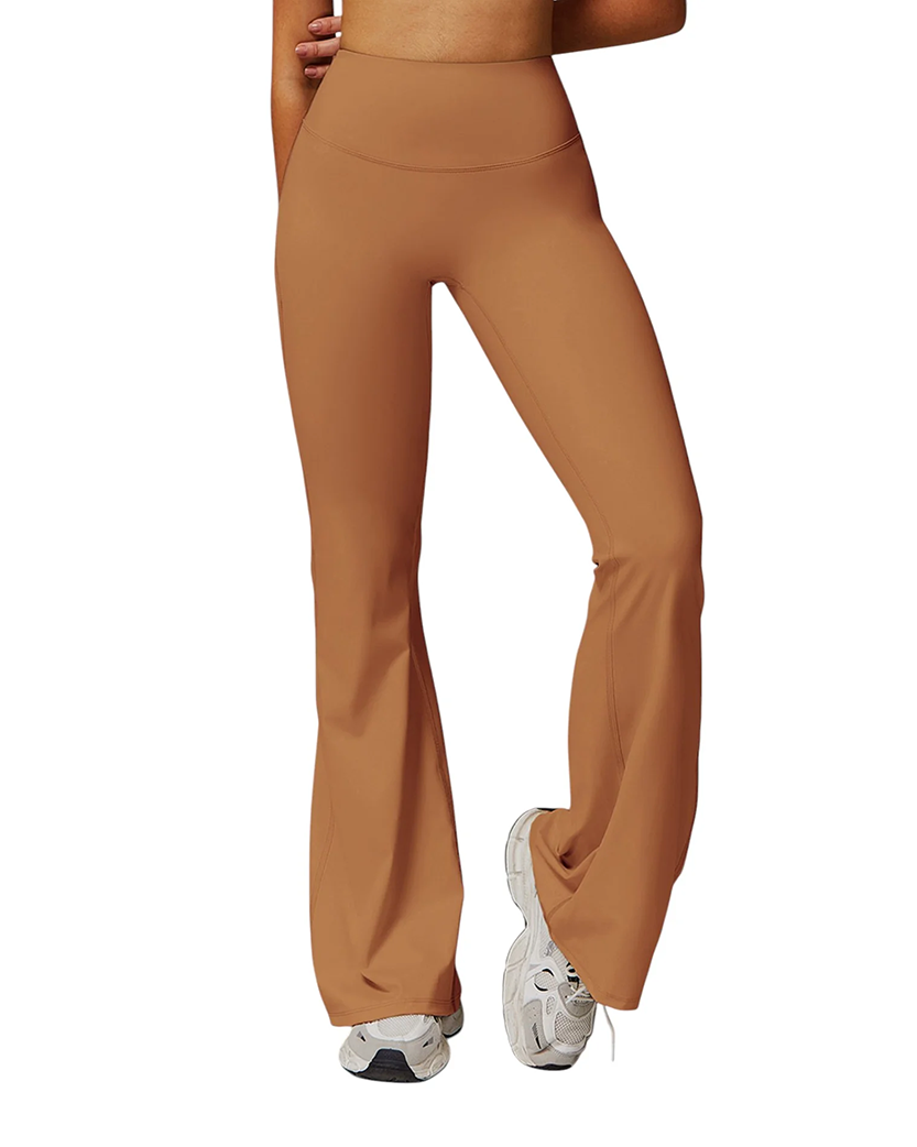 Alo Yoga High Waist Push-Up Pants Pumpkin Orange