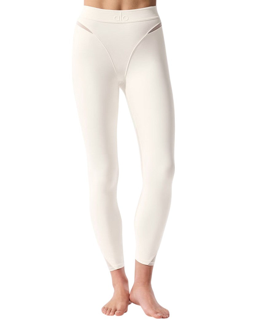 Alo Yoga Airlift High-Waist Rebel Legging Ivory