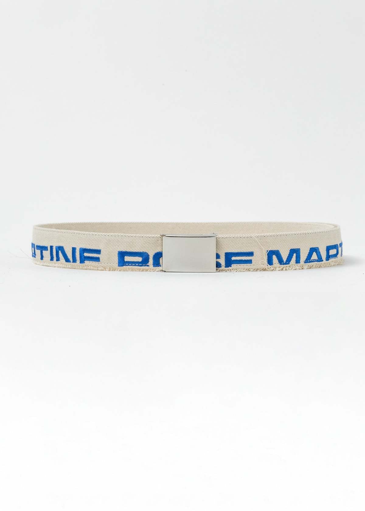 Martine Rose Canvas Belt Cream