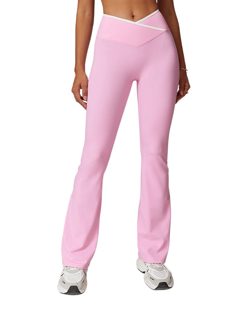Alo Yoga Contrast Line Pants Pink