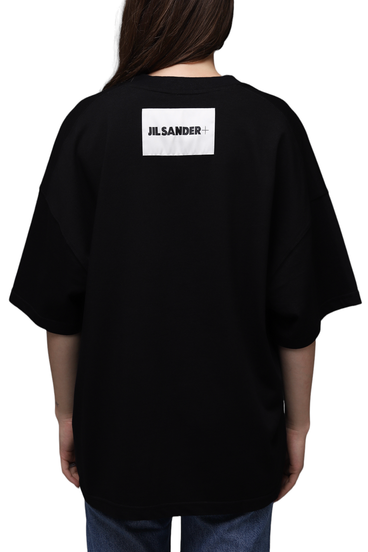 Jil Sander Logo T-Shirt Black