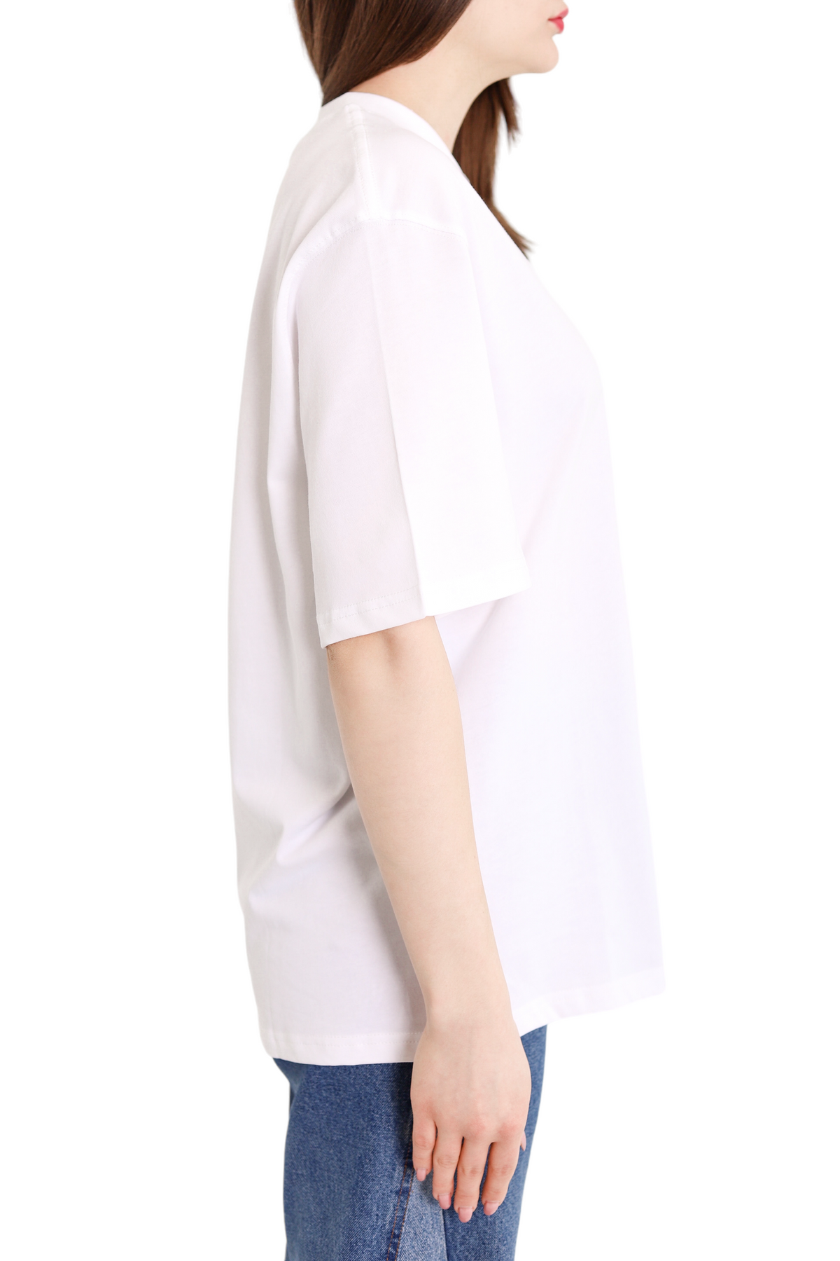 AMI Paris Exclusive Ami De Coeur T-Shirt White Black Heart