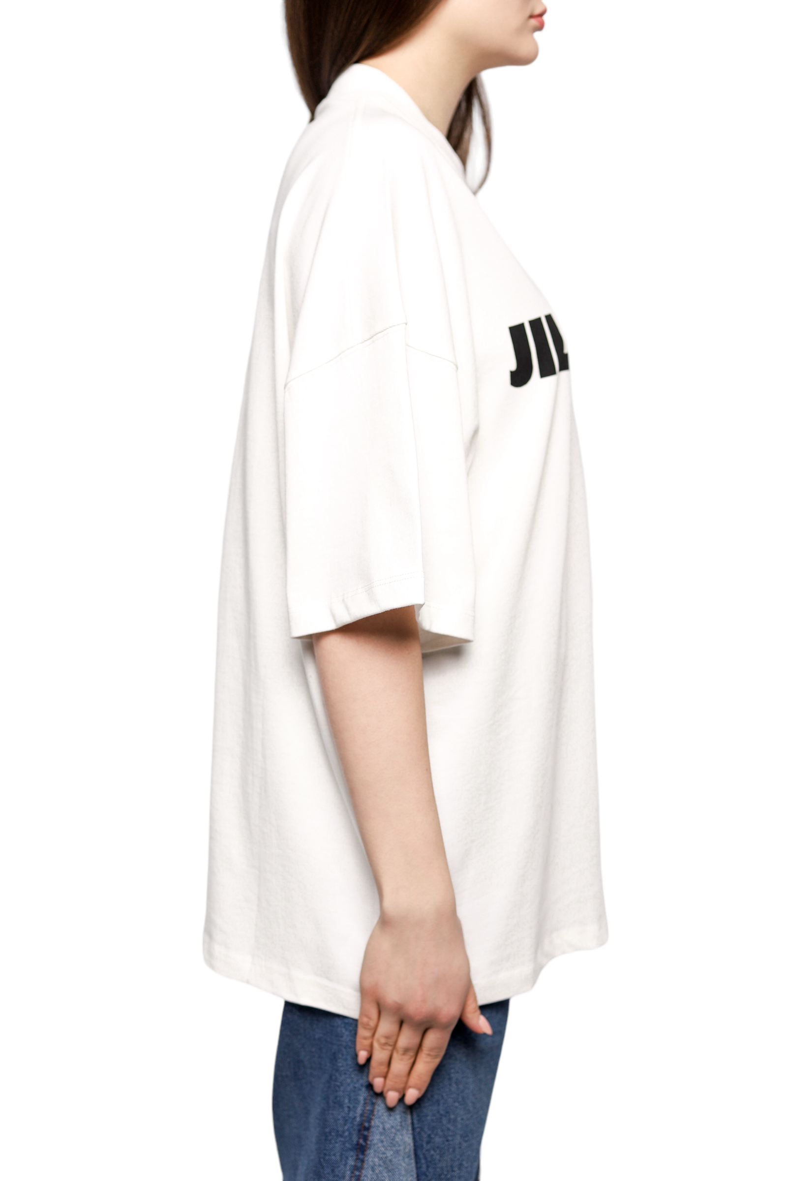 Jil Sander Logo T-Shirt White — SSTORIES Jil Sander Logo T-Shirt White — SSTORIES