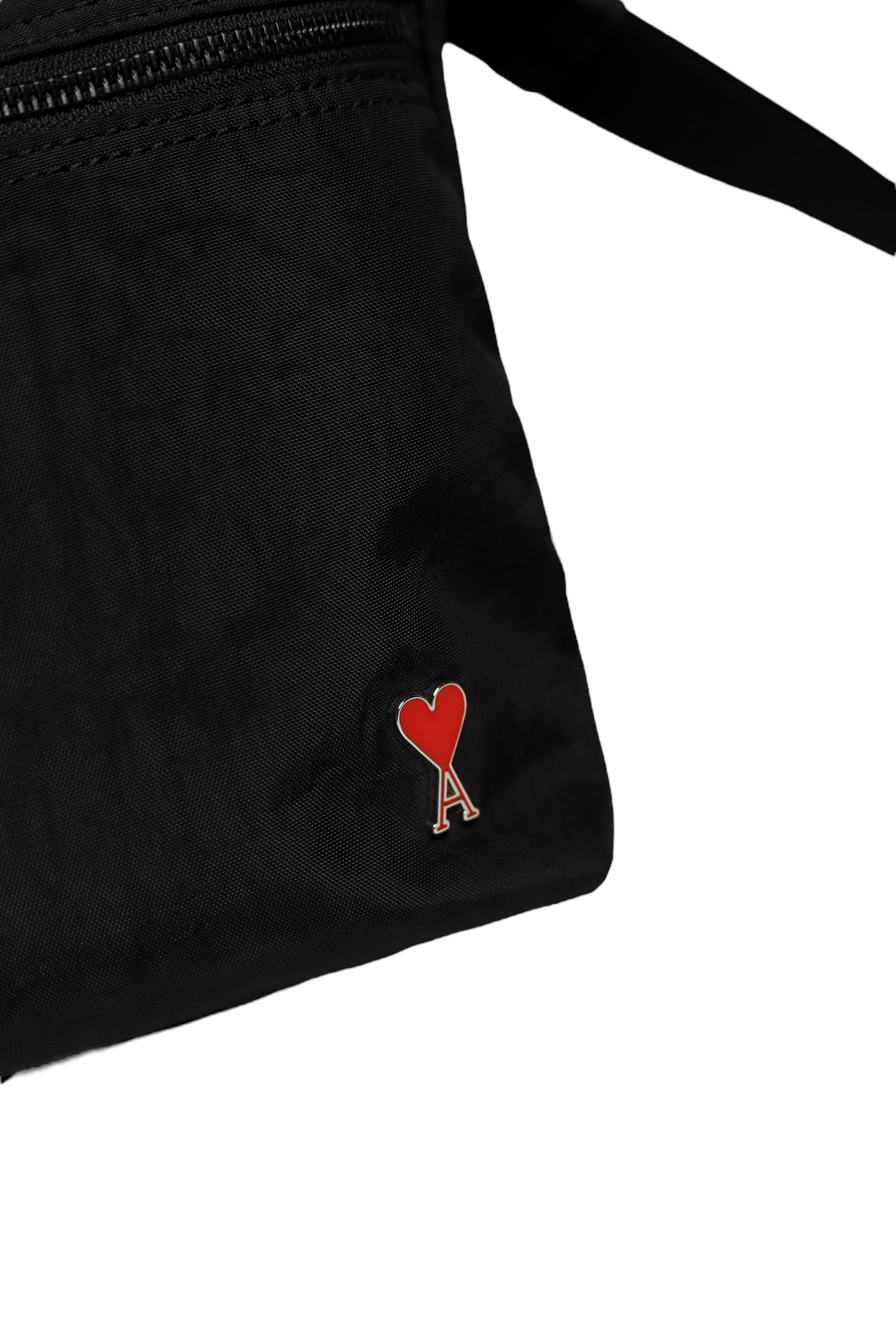 AMI Paris Crossbody Pocket Bag With Ami De Coeur Rivet — SSTORIES AMI Paris Crossbody Pocket Bag With Ami De Coeur Rivet — SSTORIES