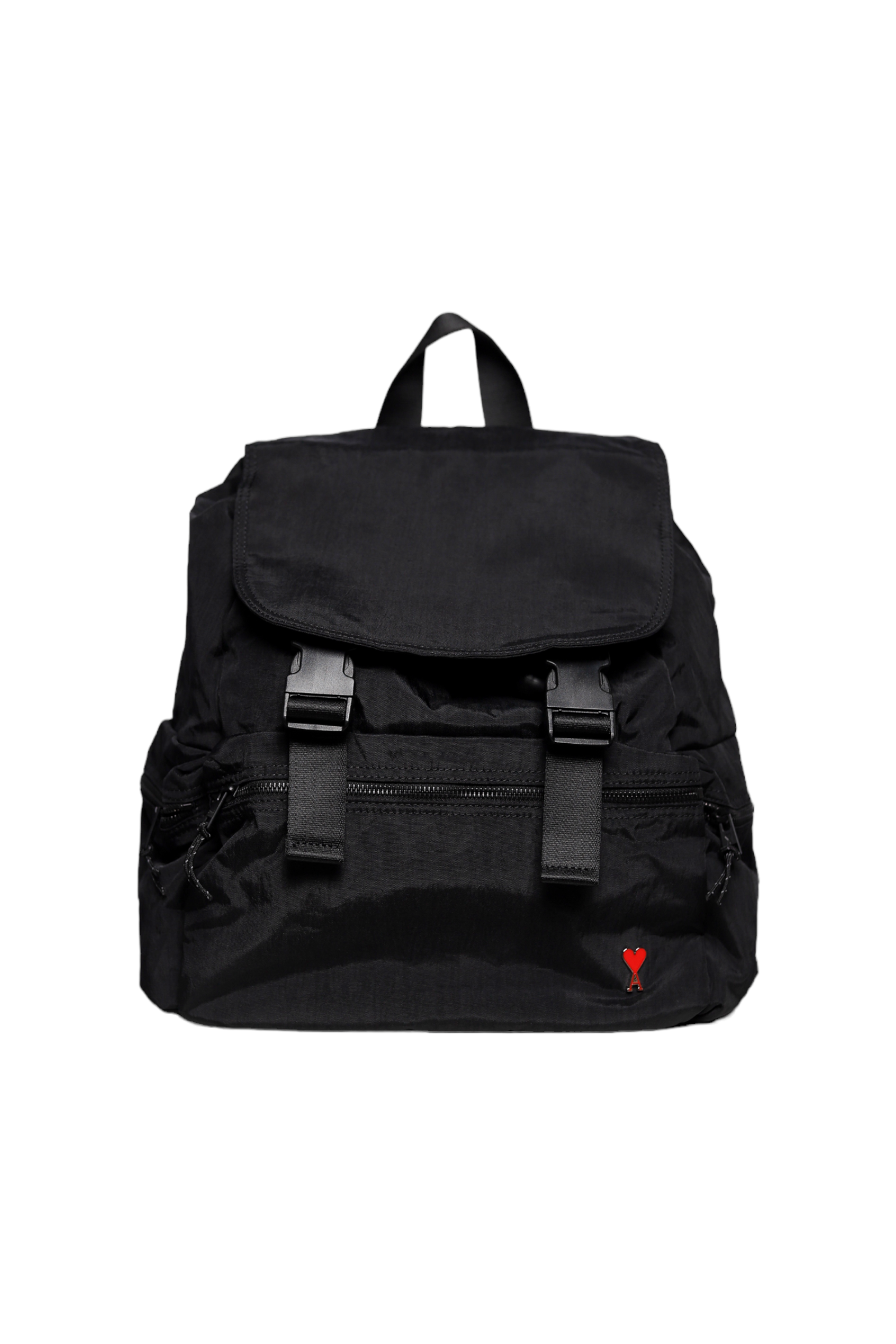 AMI Paris Ami De Coeur Backpack Black — SSTORIES AMI Paris Ami De Coeur Backpack Black — SSTORIES