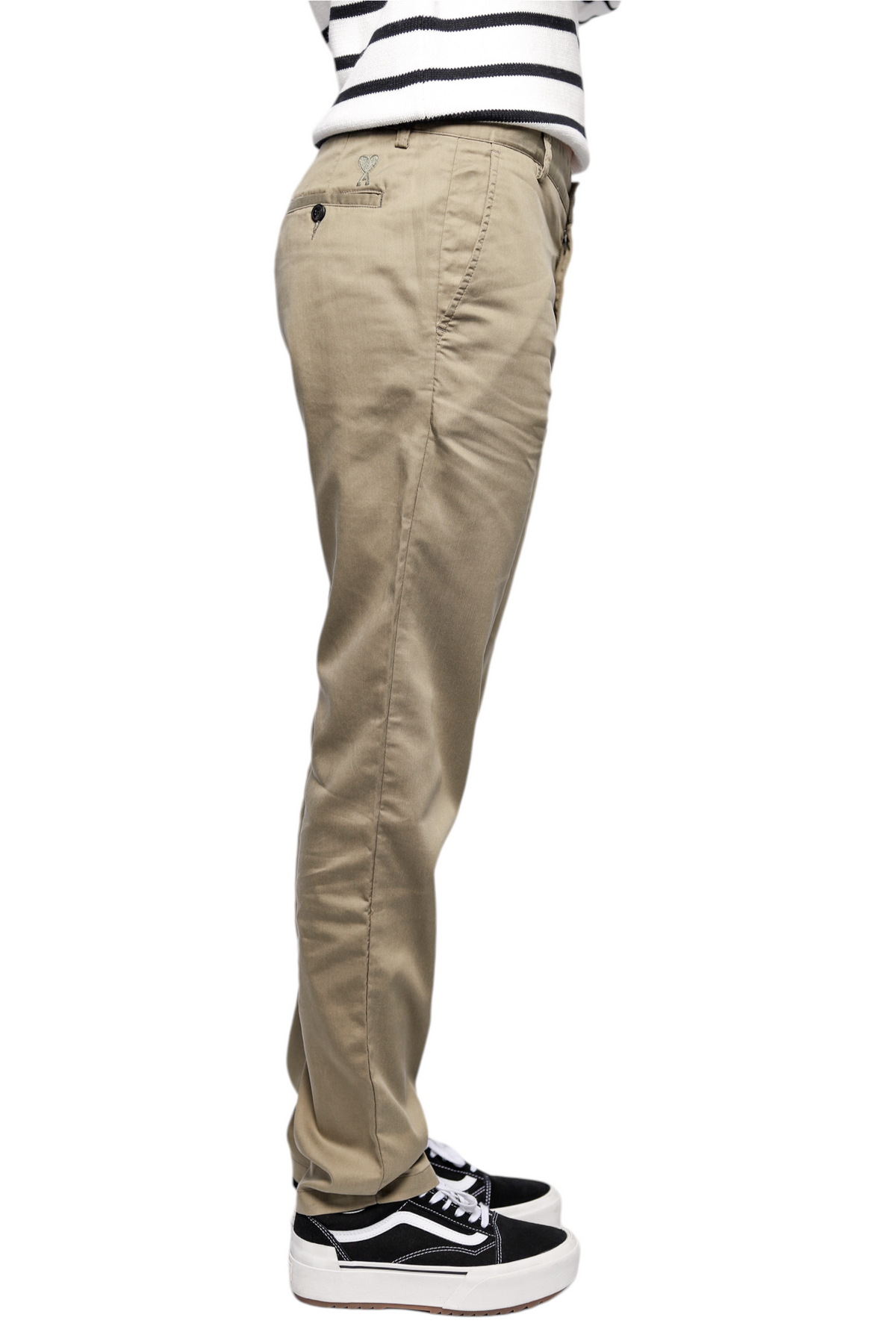 AMI Paris Pants Beige