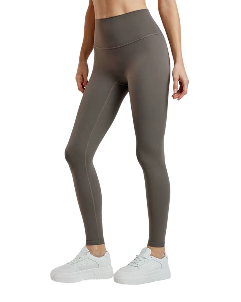 Alo Yoga Stretch High Waist Sports Leggings Khaki D19108-KH