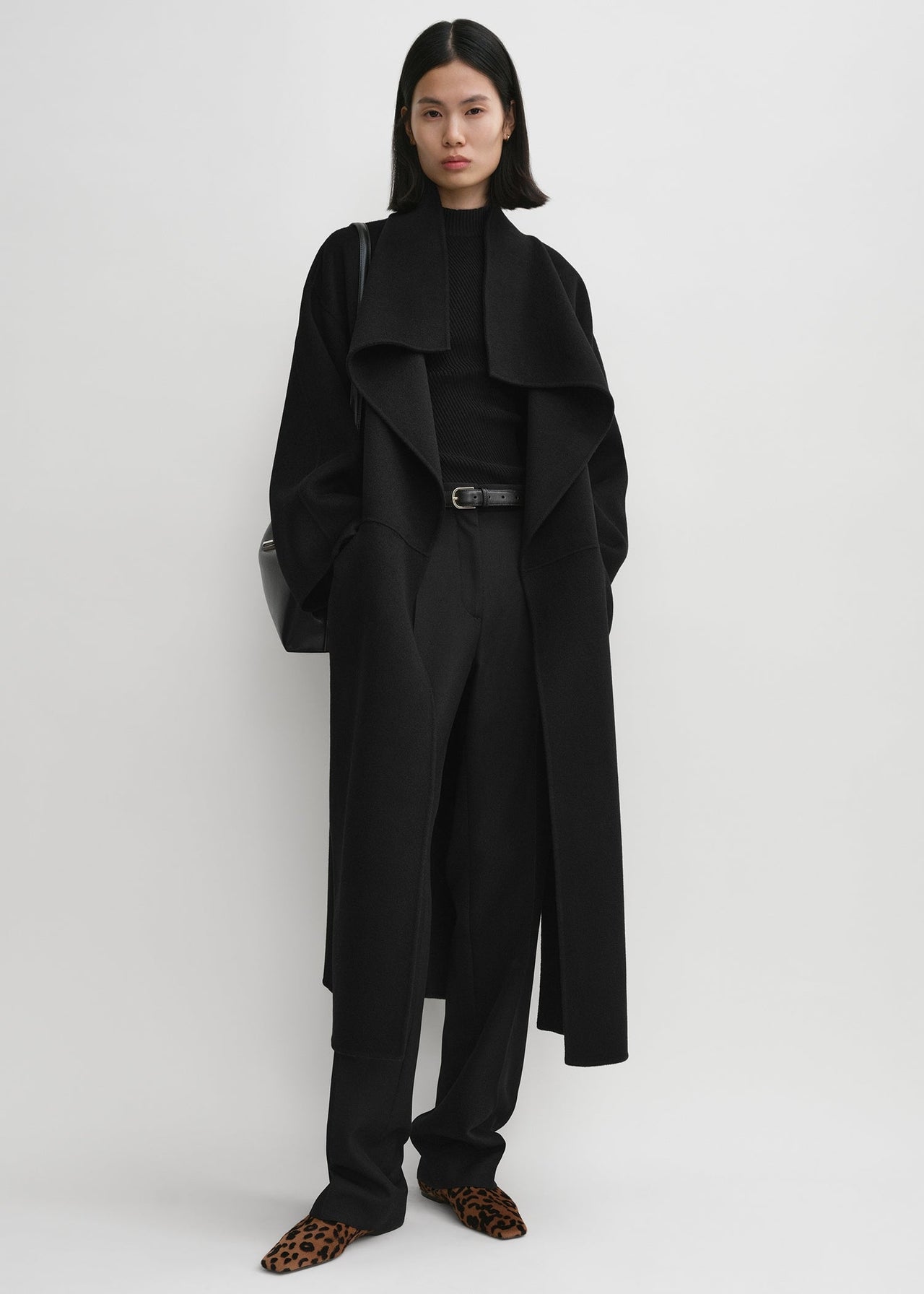 Toteme Annecy Coat Black