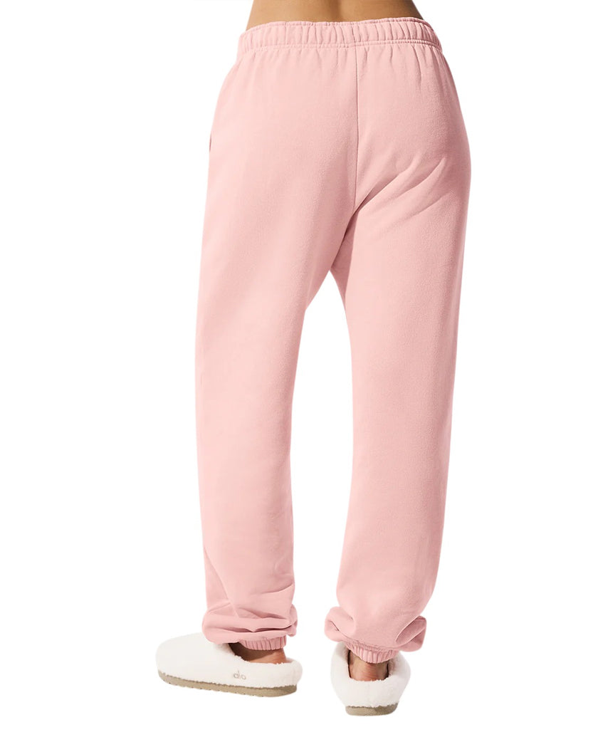 Брюки Alo Yoga Accolade Sweatpants Pink SSTORIES
