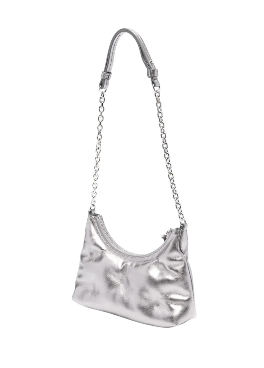 Maison Margiela Glam Slam Hobo Micro Bag Silver