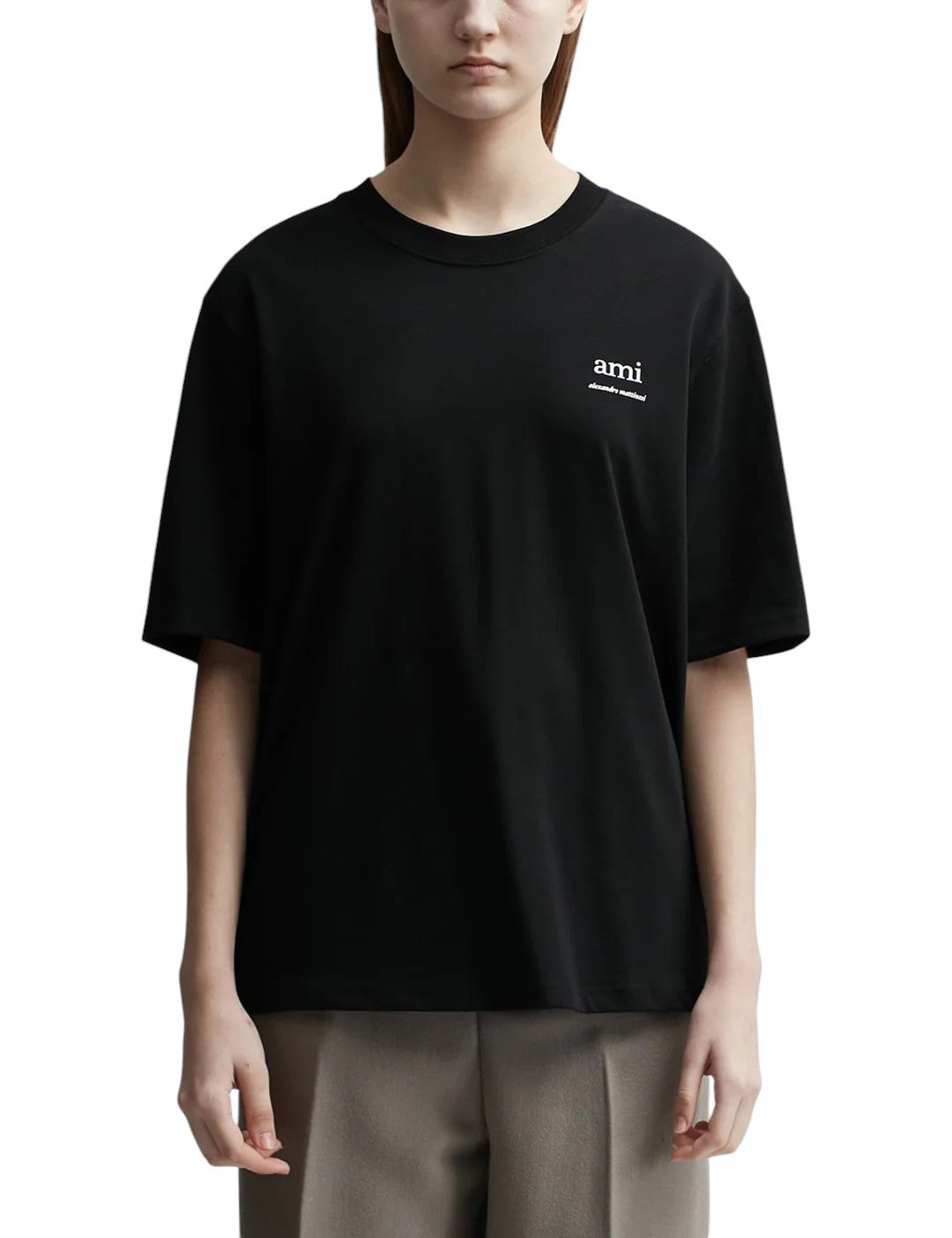 AMI Paris Alexandre Mattiussi T-shirt Black