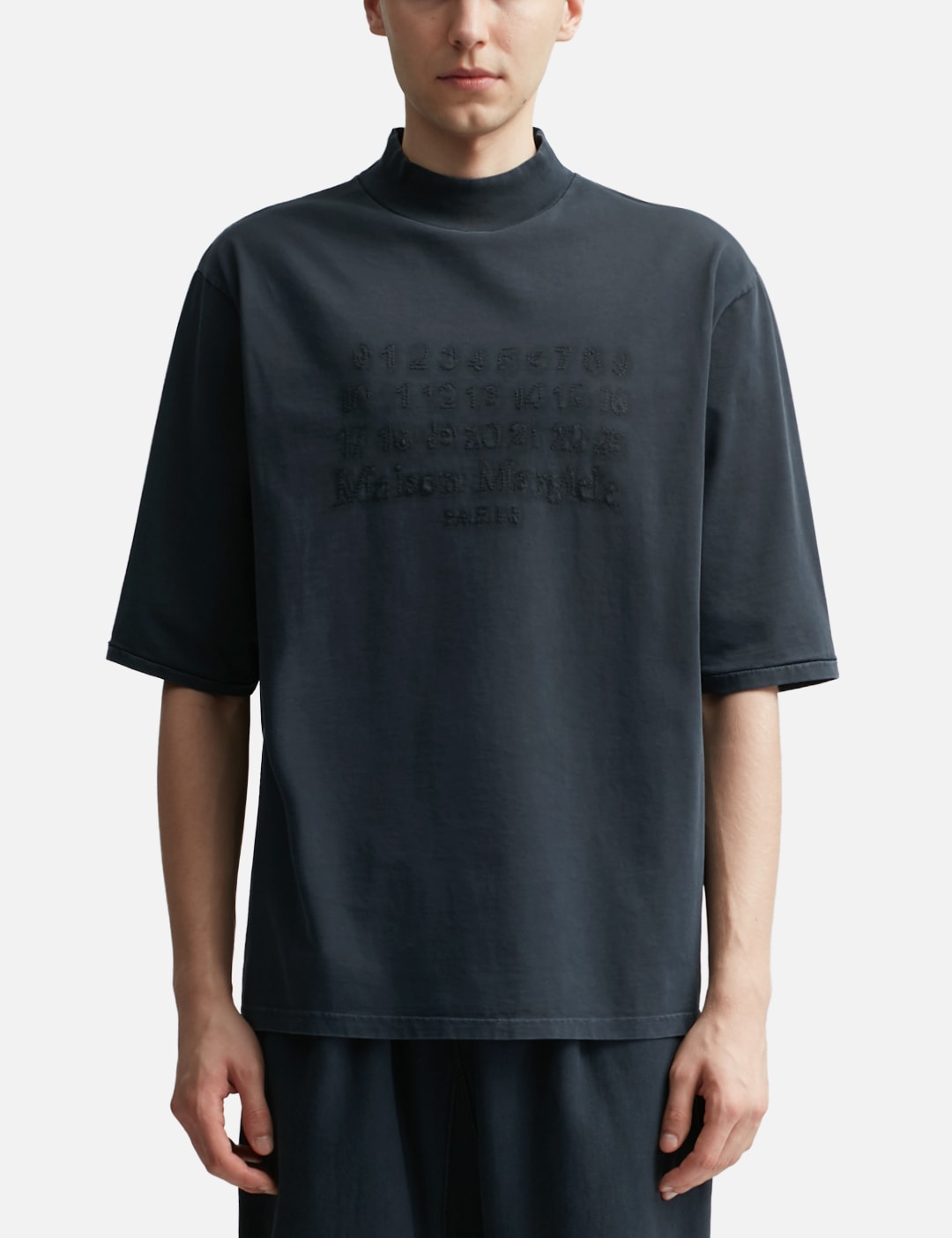Maison Margiela Numeric Logo T-Shirt Washed Black