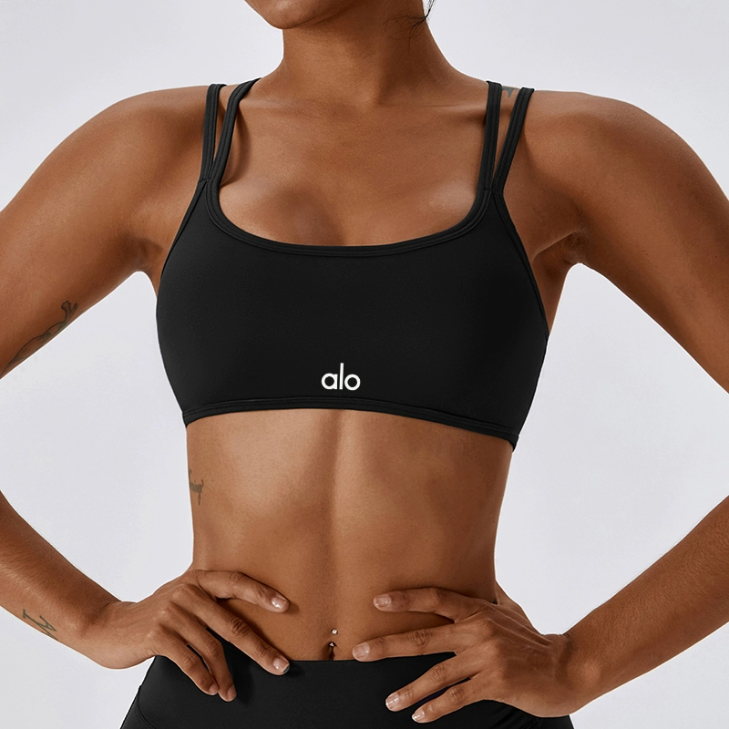 Alo Yoga Fitness Bra Black px09-BK