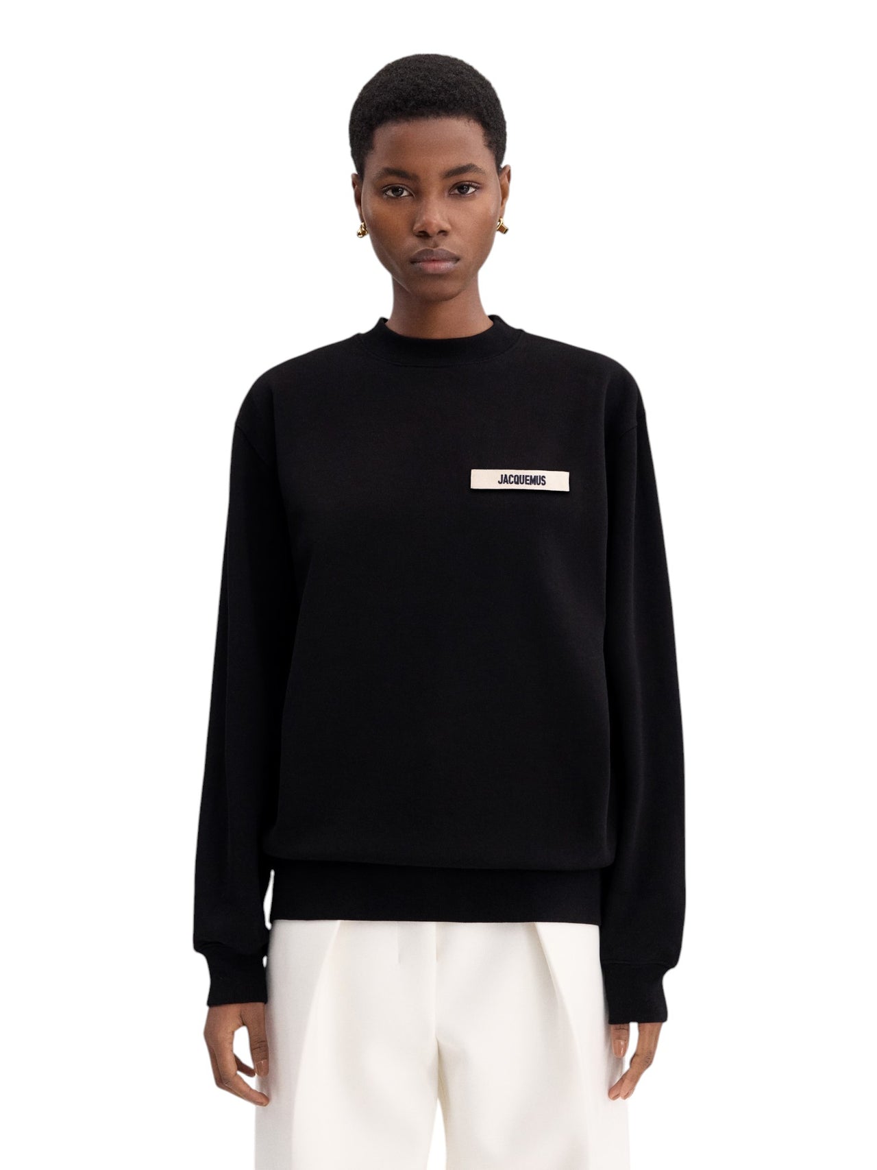 Jacquemus Le Gros Grain Sweatshirt Black