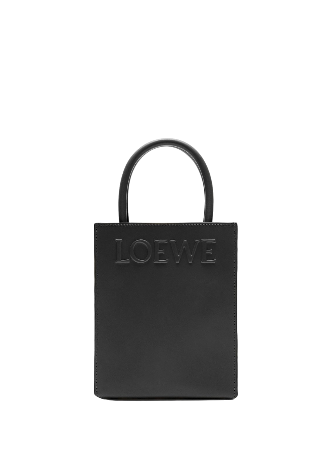 Loewe Standard A5 Tote Sleek Calfskin Black