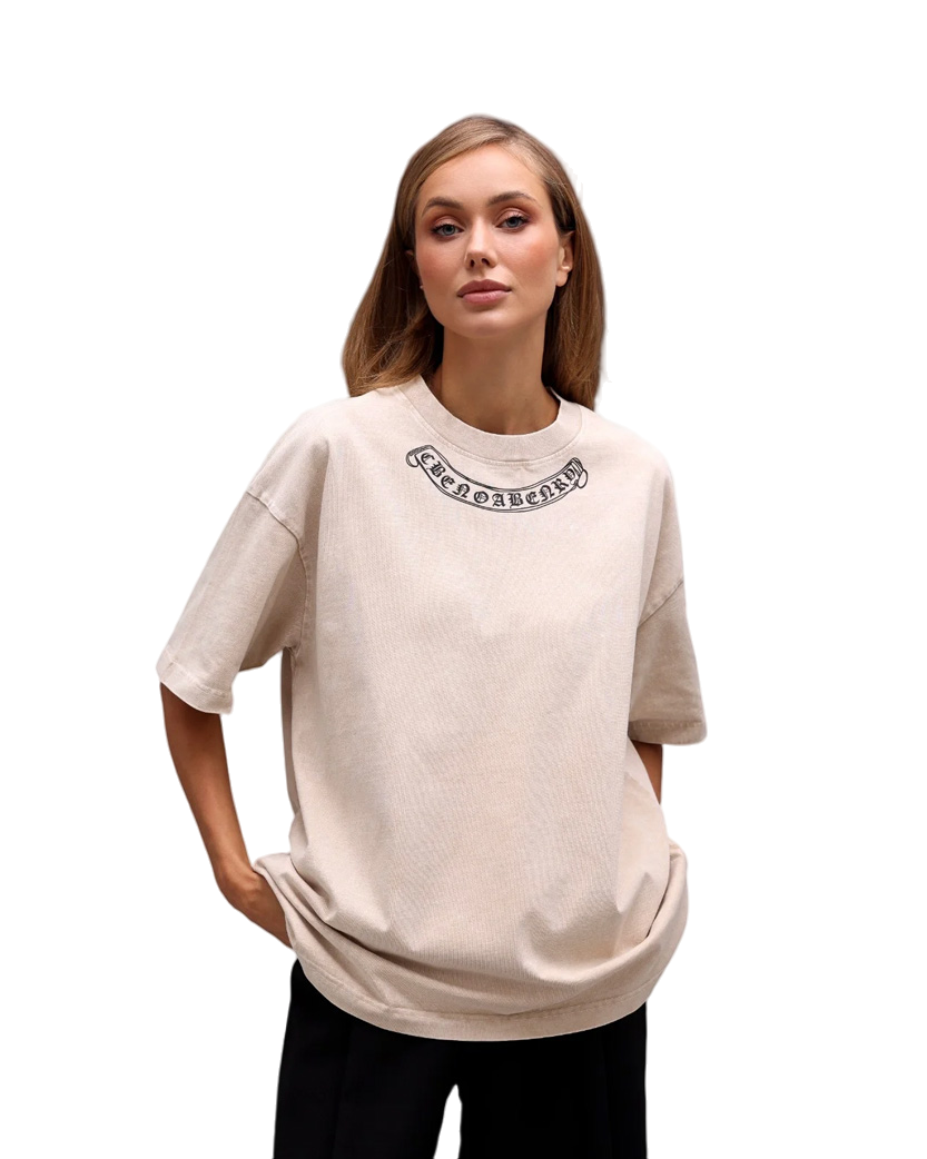 Chrome Hearts T-Shirt Light Beige CH106-LBG