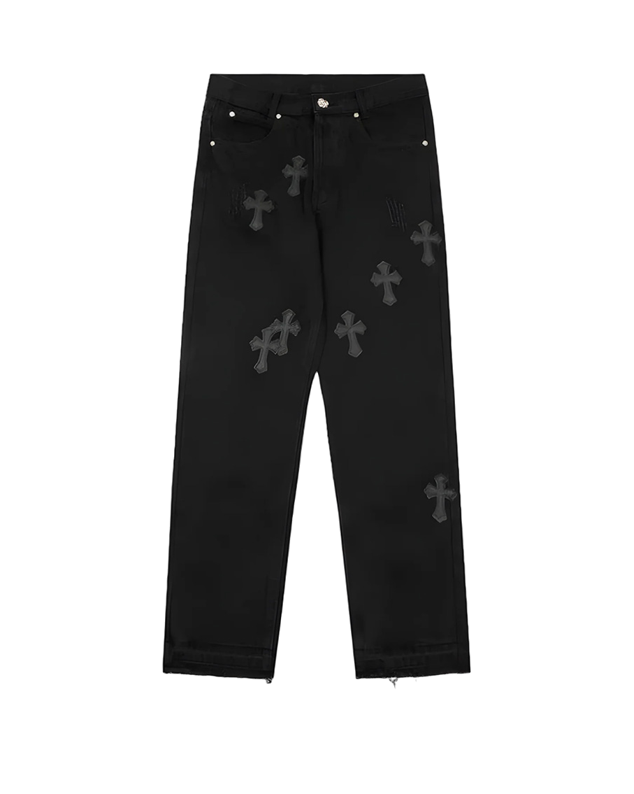Chrome Hearts Vintage Jeans Black