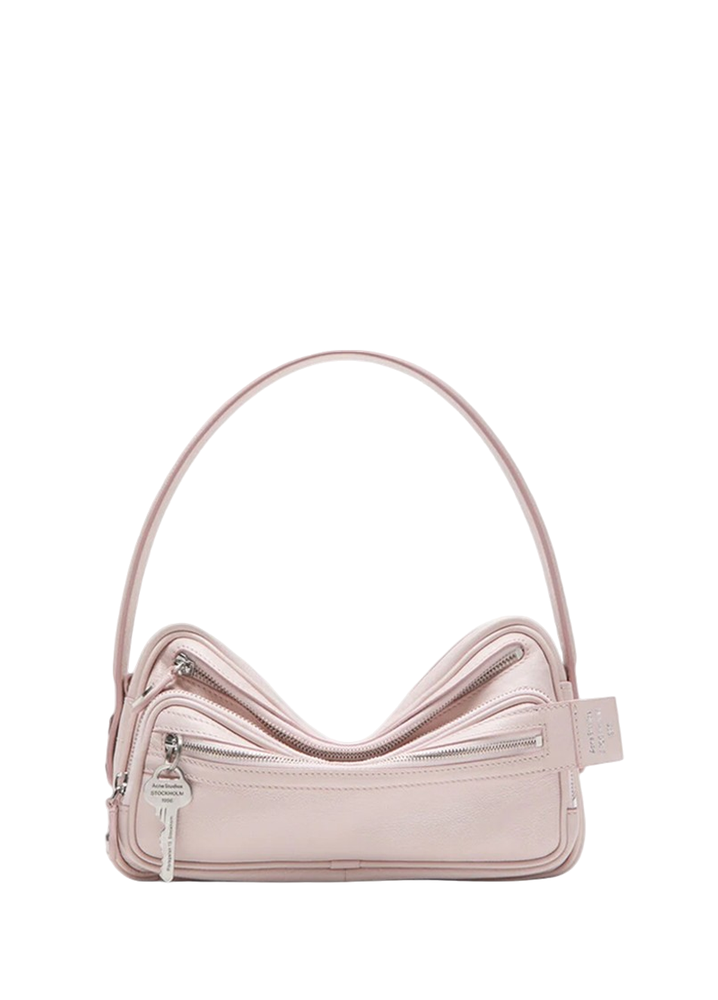 Acne Studios Camero Party Shoulder Bag Pale Pink