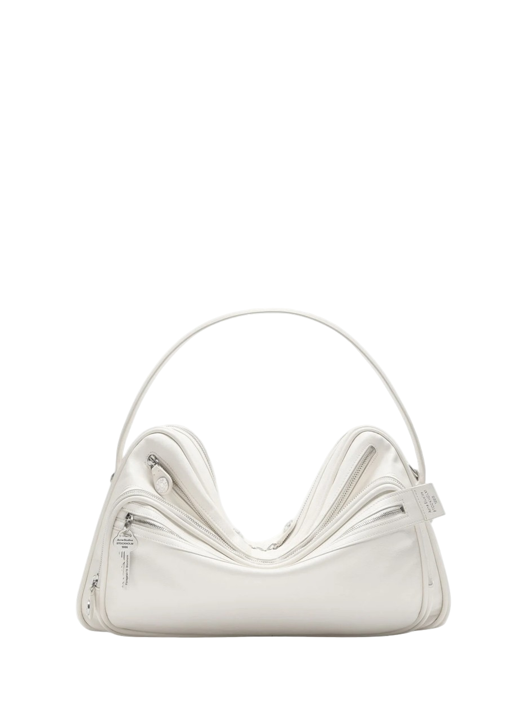 Acne Studios Camero Camera Shoulder Bag Cream White