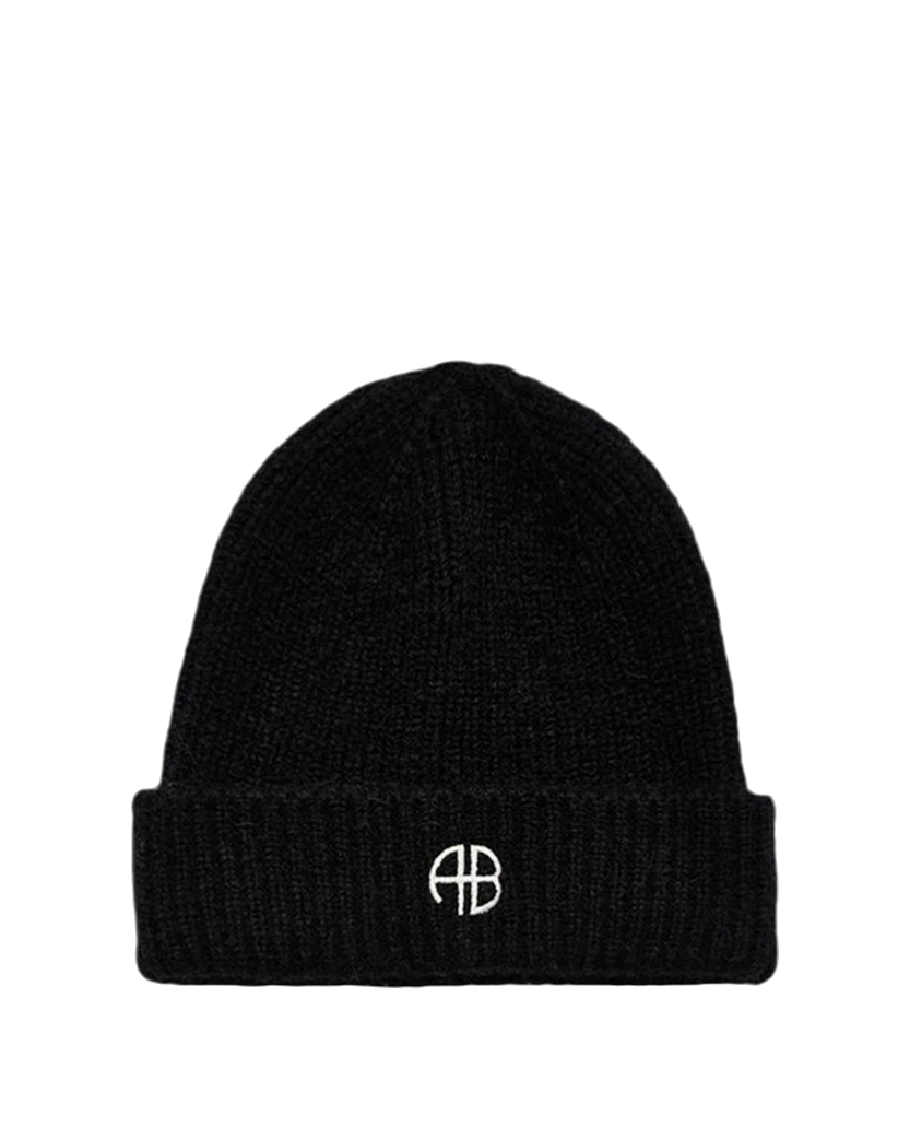 Anine Bing Elia Beanie Black