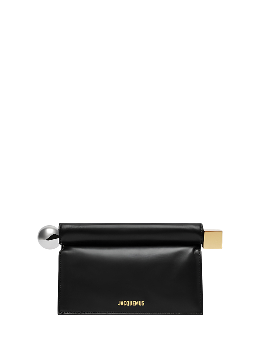 Jacquemus The Rond Carre Clutch Black