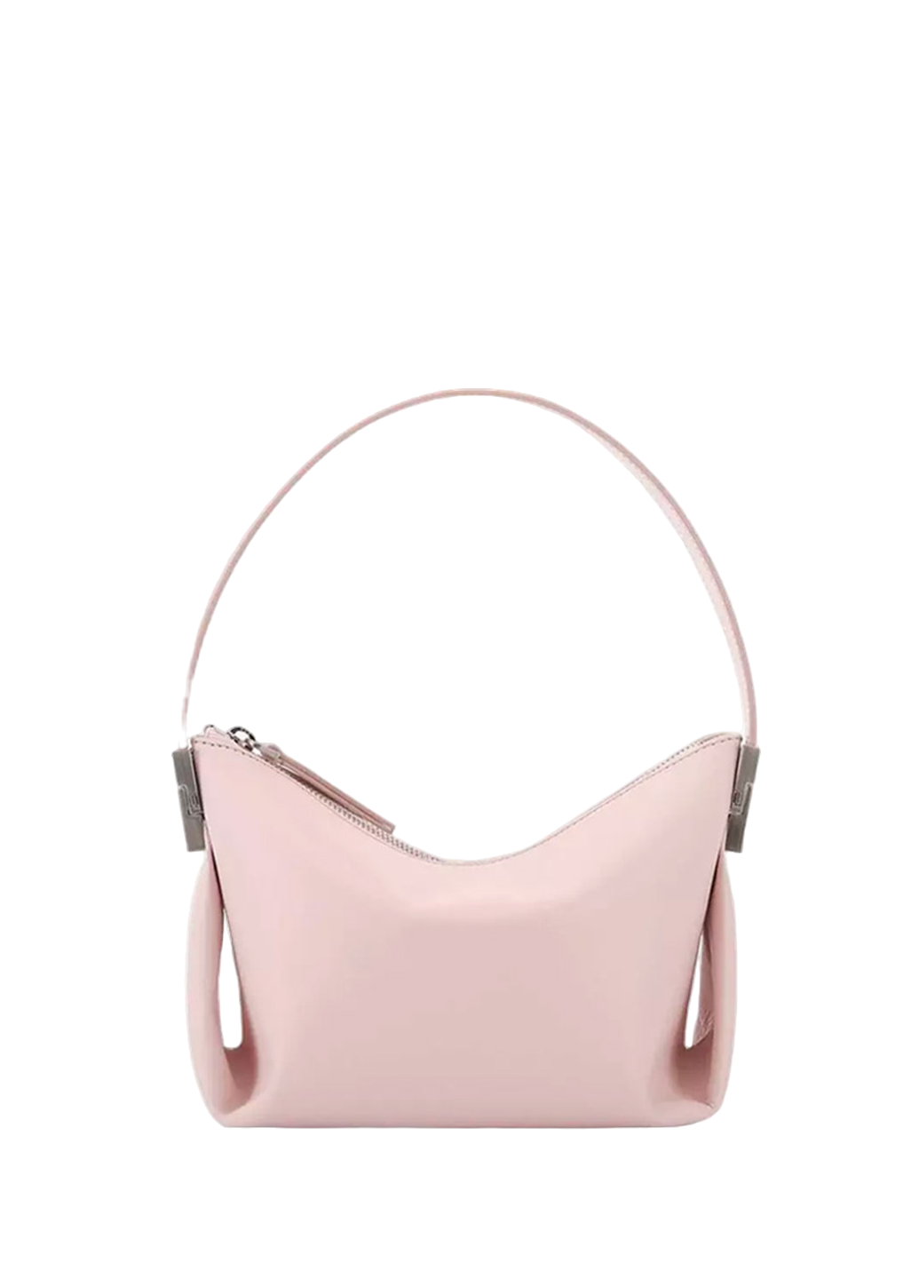 Osoi Bean Leather Shoulder Bag Pink