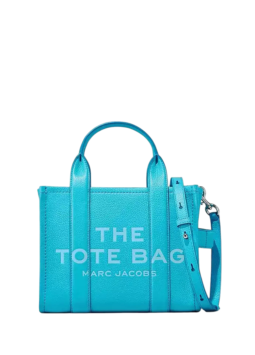 Marc Jacobs Leather Small Tote Bag Spring Blue
