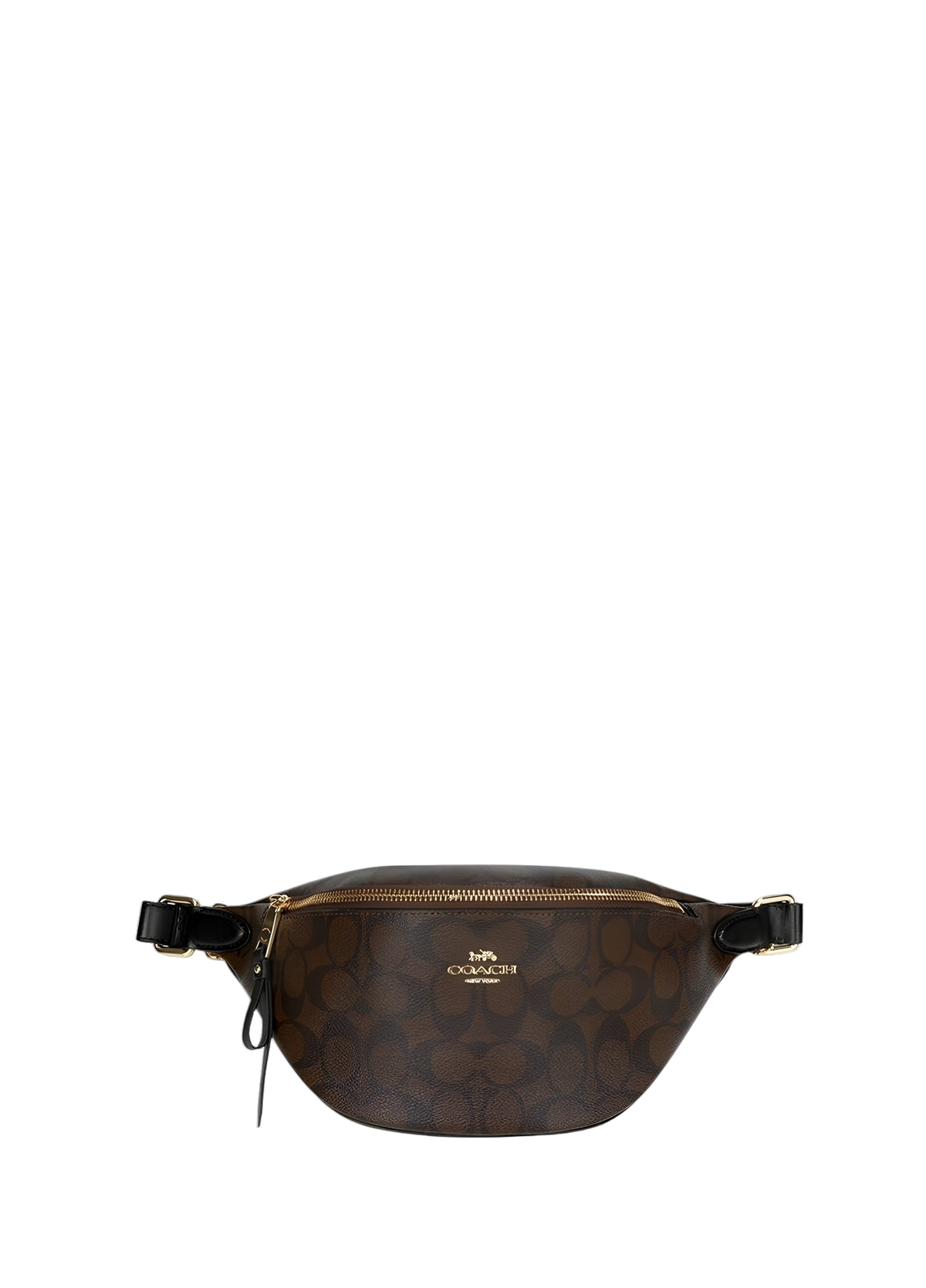 Coach Signature Belt Bag Fanny Pack Brown