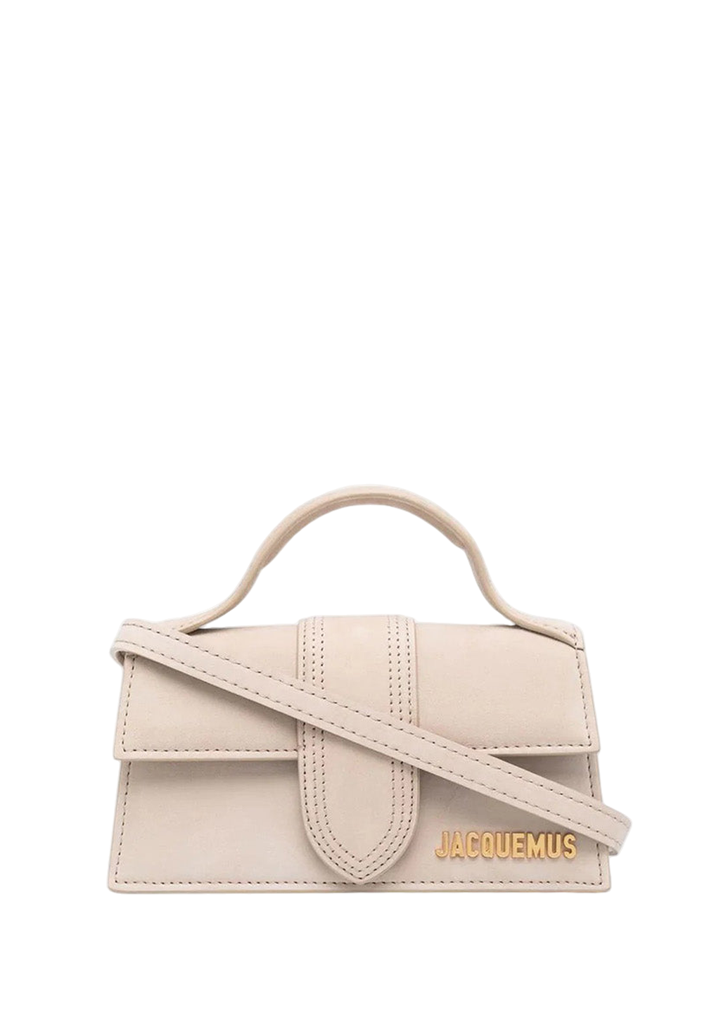 Jacquemus Le Bambino Mini Suede Beige