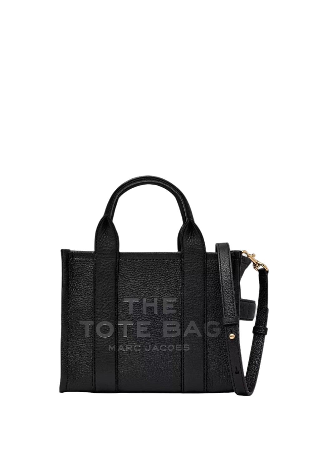 Marc Jacobs Leather Mini Tote Bag Black